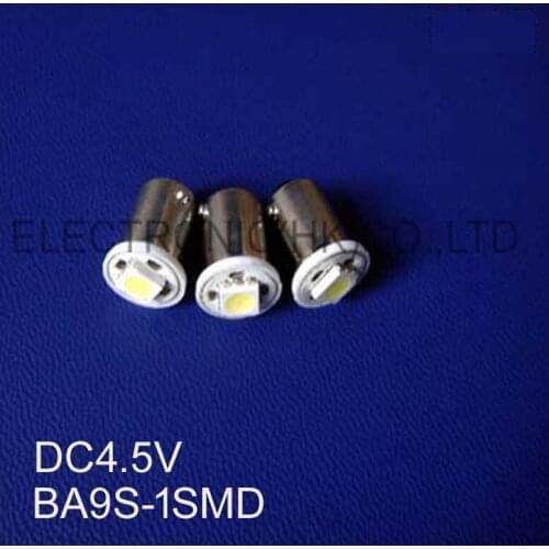 High quality 4.5V BA9s Led,BA9S BAX9S T4W T11 1815 1895 LED Bulb Lights 5V,BA9S DC4.5V LED Warning Light free shipping 500pc/lot
