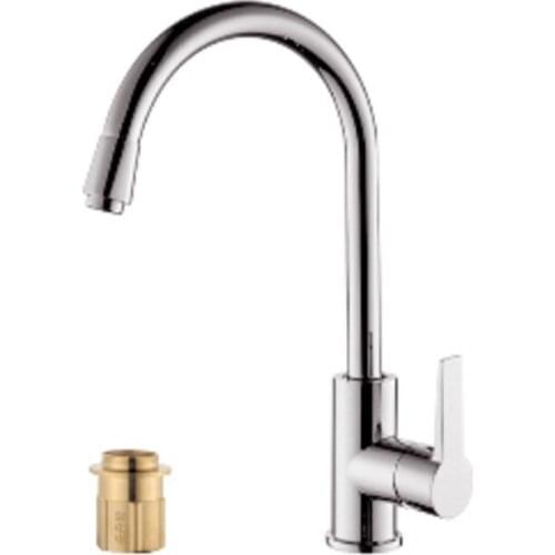 High quality copper pull out faucets kitchen sinks, flexible cheap kitchen faucets extension
