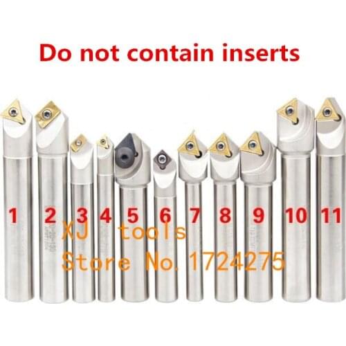 1PCS 45 Degrees/60 Degrees/90 Degrees/120 Degrees SSP SSK SSY SSH TP45 TCMT 12mm 16mm 20mm CNC Chamfering Turning Tools