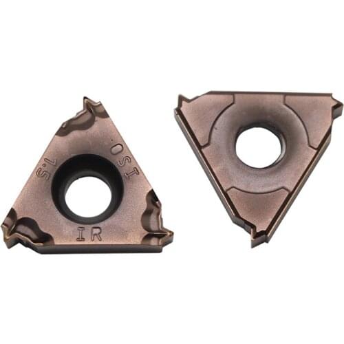 16 IRM 1.5 ISO LF6018 10PCS CVD internal carbide threading inserts for threading CNC lathe tool