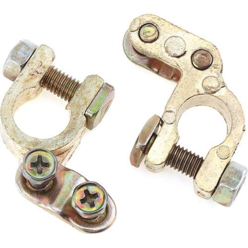 2pcs/lot Auto Zinc Alloy Car Battery Connector Battery Terminal Clamps Clips for 36 Battery