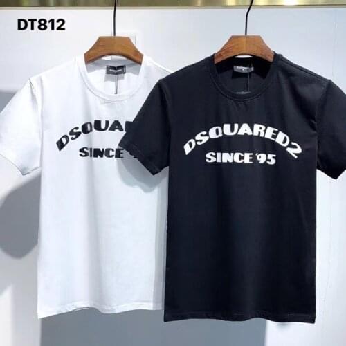 2021 Fashion Trend Dsquared2 Mens Premium Printed T-Shirt DT812