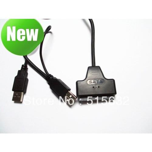 USB 2.0 to SATA Adapter Cable For 2.5" HDD Laptop Hard Disk Drive