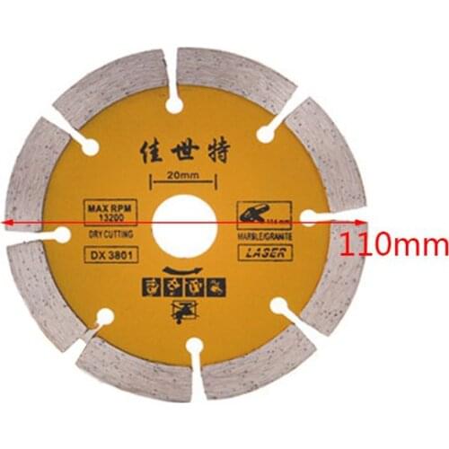 110mm Diamond Saw Blade Angle Grinder Marble Stone Cutting Disc Ceramic Concrete