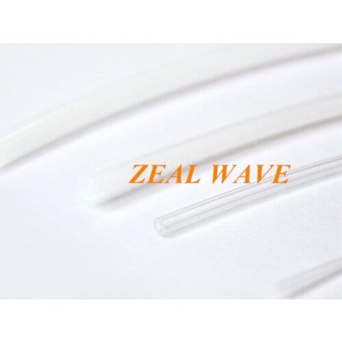 Lisure Technology FEP Material White Transparent Plastic Pipe Resistance Organic Solvent Resistance Medium Pressure Resistance