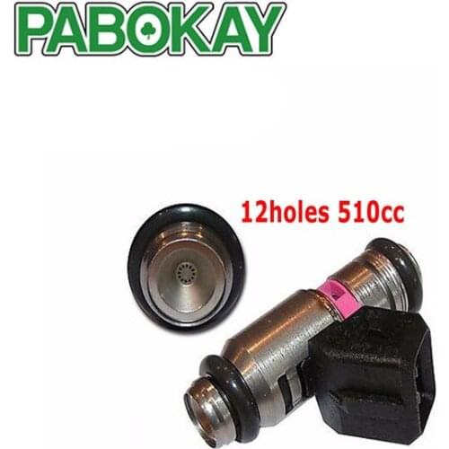 FS 12holes pink fuel injector for Ducati Fuel Gas Petrol Injector Shower M-agneti M-arelli IWP189 28040161A