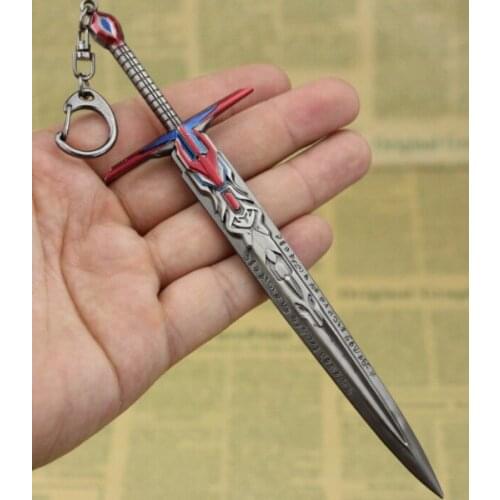Deformation Toys Sword of Judgment Pendant Star Sword Alloy Model Keychain Model Toy