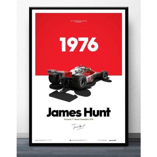 Elton Senna F1 Formula Car Canvas Painting Posters And Prints Pictures On The Wall Vintage Poster Decorative Home Decor Tableau