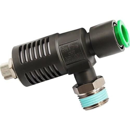 Asv310f-01-06s quick exhaust throttle valve asv410f-02-08s / asv510f-03-10s Quick release valve and exhaust throttle valve