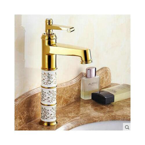 MAEBOW Gold Bath Faucets