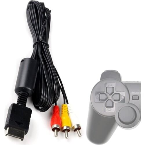 Multi Component Games Audio Video AV Cable to RCA for -SONY PS2 PlayStation3 SYSTEM Cable Console TV Game Computer Accessories