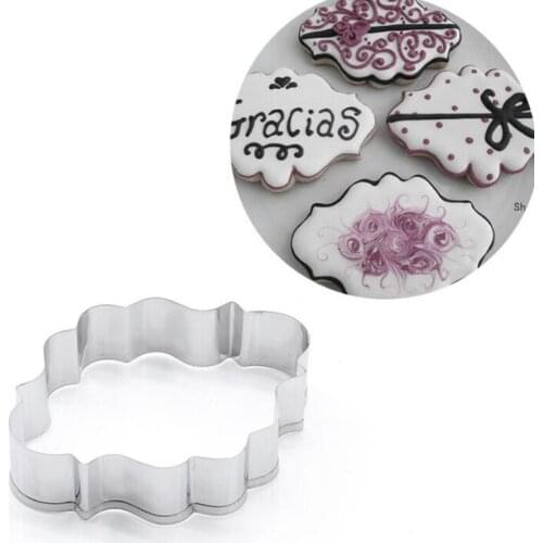 New stainless steel metal blessing frame embossing mold for DIY handmade jewelry making tools