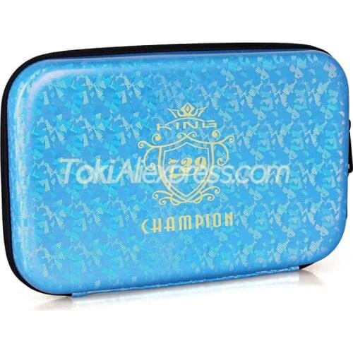Friendship 729 KING Table Tennis Bag / Case Hard Cover Square Original 729 Ping Pong Bat / Racket Case