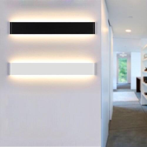 LED Mirror Wall Light 24cm/41cm/51cm 6W/14W AC110-240V Modern Aluminum Bedside Wall Lamp For Bathroom Mirror Light sconce lamp