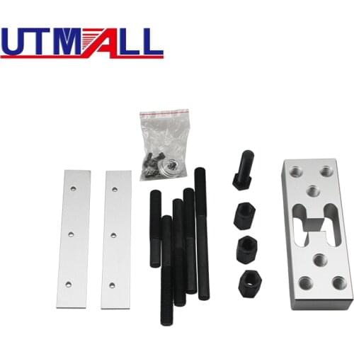 Universal Drill Press Support Block Plate Tool Set Kit 30 Ton – Bearing and Bushing Repair Removal Installation