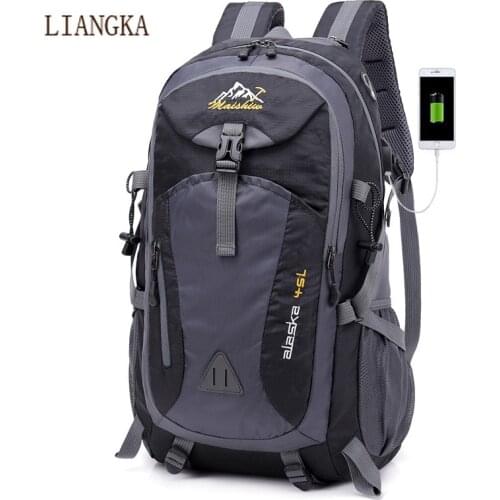 2020 new 40L unisex waterproof men backpack travel pack sports bag pack Outdoor Mountaineering Hiking Climbing Camping backpack