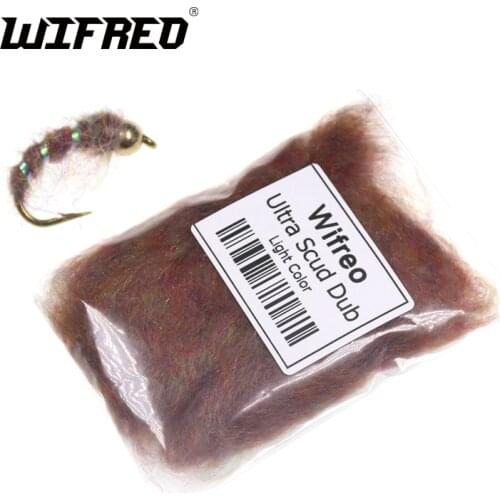 Wifreo 2g Net/Pack Ultra Fine Mix Color Scud Dub Nymph Fly Tying Material Rainbow Dubbing Fiber