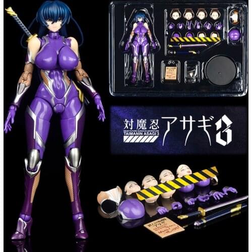 Kawaii Taimanin Asagi Japan Action Figure PVC Model Toy Cute Movable Joints Igawa Asagi Porn Sexy Doll Room Decor Gift for Boys