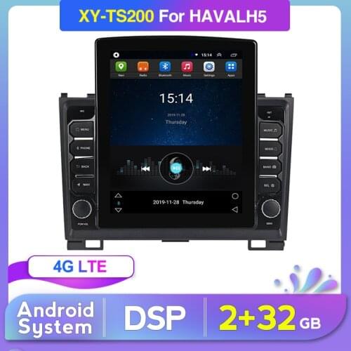 4G LTE Car radio for Great Wall Haval Hover H5 H3 2010 2011 2012 WIFI DSP Android 2GB+32GB bluetooth car stereo audio