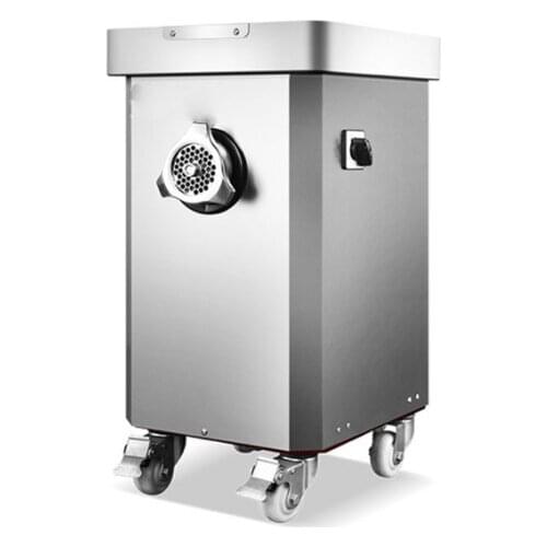 2200W Power Motor Automatic Stainless Steel Single Meat And Vegetable Grinder Small Size Security