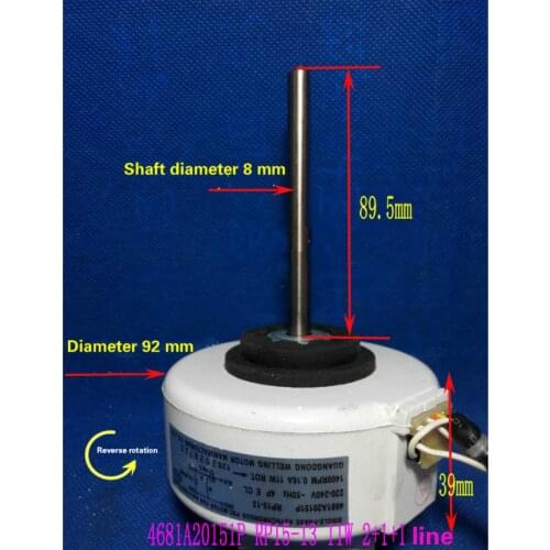 For LG air conditioning brand new original internal motor motor 4681A20151P RP15-13