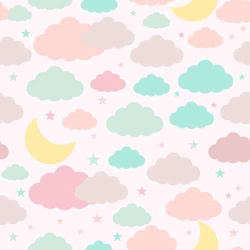 Photographic Background Light Rainbow Color Clouds Newborn Vinyl Backdrops for Studio Custom Baby Photography camera fotografica