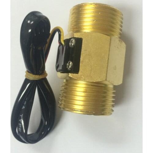 G1" SUS / Brass Hall effect pulse output Turbine flow sensor meter BSP1.3INCH DN25 OD32.8MM