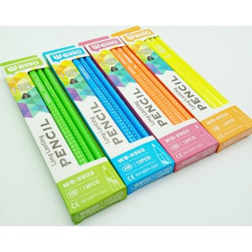 Pencils 12pcs/set Drawing Pencil Set pre-sharpened eraser pencil Kids Pencil Gift For Children Creative Pencils Gift For Kids