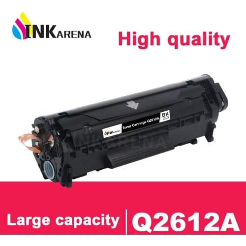 INKARENA Compatible Q2612A q2612 2612a 12a 2612 Toner Cartridge For HP LaserJet LJ 1010 1020 1015 1012 3015 3020 3030 3050 Black