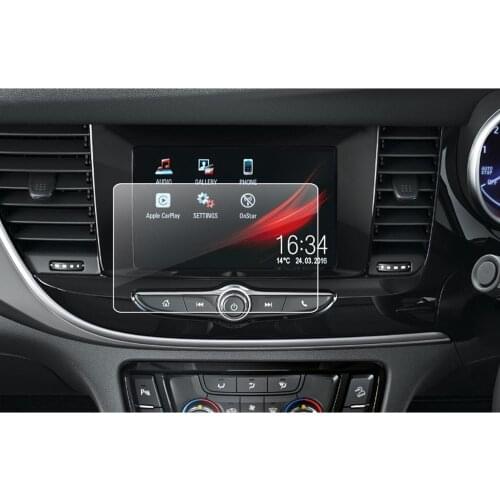 LFOTPP For Mokka X SUV/Vauxhall Mokka X 2018 2019 Car Navigation Display Tempered Glass Screen Protector Auto Protective Sticker