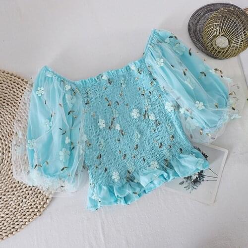 Блузки с вышивкой LORDWEY China At AliExpress