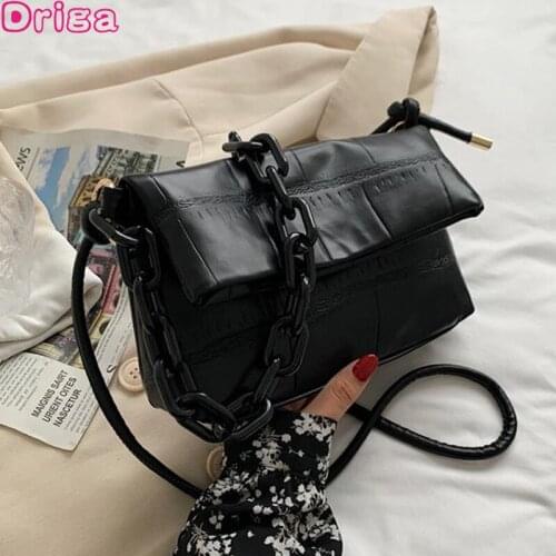 Driga Fashion Cloud Handbags Totes Women Chain Underarm Shoulder Bags Pleated Travel Crossbody Bags Solid Color Clutch Purses