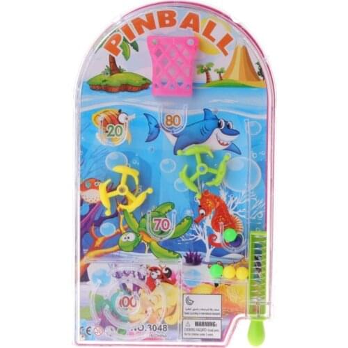 Novelty Pocket Pinball Toy Funny Party Games Machine Mini Puzzle Plaything Gift