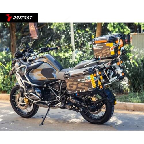R1200gs lc R1250gs Adventure Motorcycles Accesorios Panniers Cover Set Sticker Pads Moto Top Box Side Case Hard Luggage Case