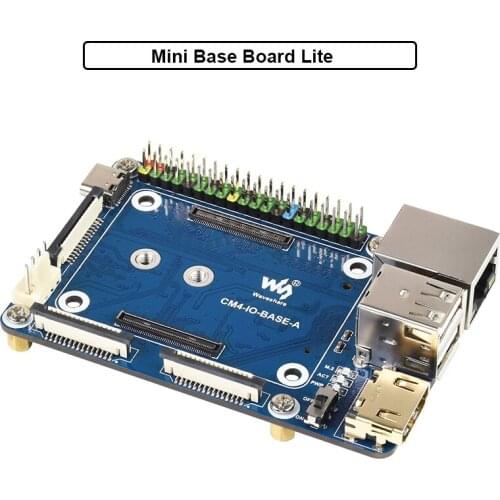 Raspberry Pi Mini Basic Board Lite with GPIO Header Expansion Board for Raspberry Pi Compute Module 4 / CM 4 Lite / EMMC series