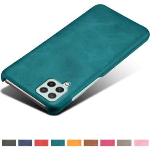 Luxury Vegan PU Leather Cover For Samsung A22 A82 5G F62 M62 M21S Coque Wearable Slim Case For Galaxy A32 A42 A52 A72 5G Funda