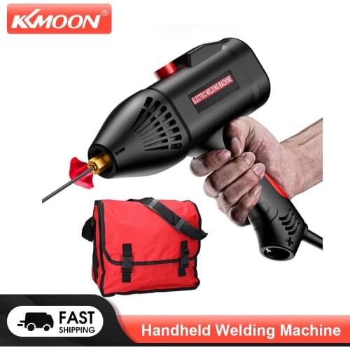 KKMOON AK46 110V/220V 3900W Handheld Arc Welding Machine 2~14mm Welding Thickness Automatic Digital Current Adjustment Welder