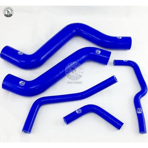 Silicone Radiator hose For FIAT COUPE 2.0 16V GT TRUBO (5pcs) RED/BLUE/BLACK