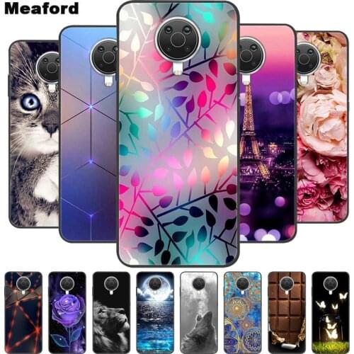 For Nokia G10 2021 Case Shockproof Soft silicone TPU Back Cover For Nokia G20 Phone Cases for Nokia 6.3 NokiaG20 Cute Cartoon
