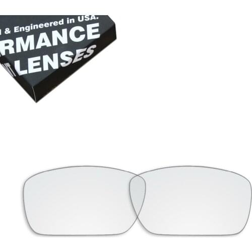 ToughAsNails Replacement Lenses for Oakley Fuel Cell Sunglasses Clear Color (Lens Only)