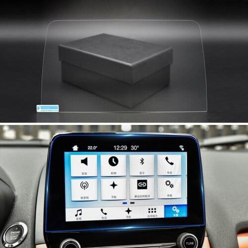 For Ford Puma Fiesta ST MK8 Transit Coustom Focus 4 MK4 2019 2020 2021 Car Navigation Screen Protector Film Sticker Accessories