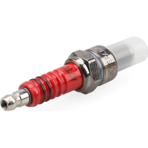 1PCS Motorcycle Racing 3 Electrode Spark Plug A7TC For GY6 50cc 70cc 150cc Moped ATV Scooter Dirt Bike Go Kart