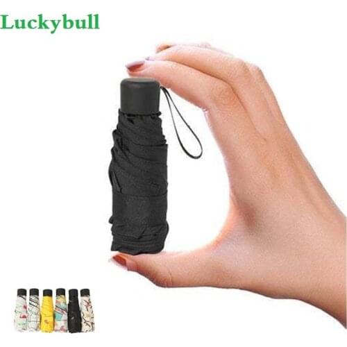 180g fashion folding ladies gift mens pocket portable travel waterproof UV protection mini pocket umbrella