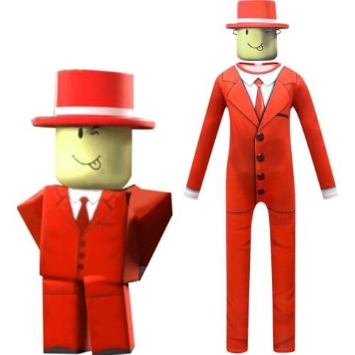 2020 Halloween Costume for Kids Robloxing Cartoon Childrens Clothing Pocket Devs Anime Cosplay Jumpsuits Jogger Jumper Costumes