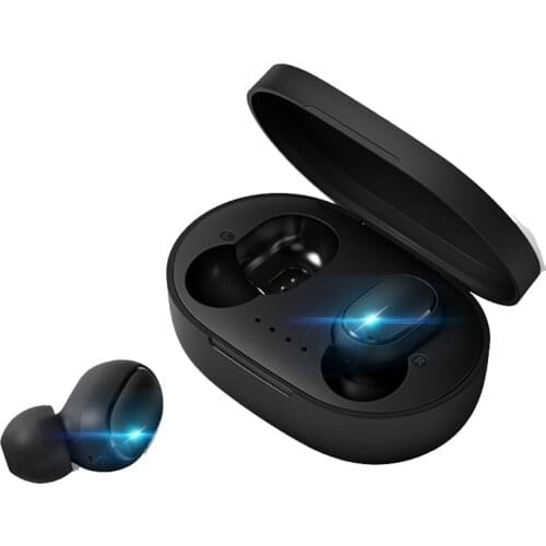 A6S TWS Bluetooth 5.0 Headsets Noise Cancelling Mic Wireless Earphone Stereo Headset Bass Earbuds for Android Iphone Samsung