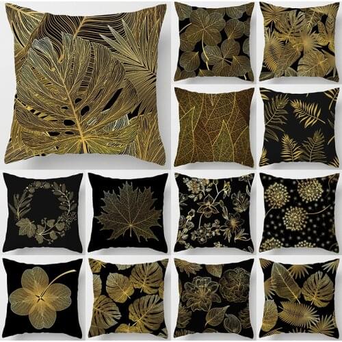 Gray Geometric Marble Sofa Decorative Cushion Cover Pillow Pillowcase Polyester 45*45 Throw Pillow Home Decor Pillowcover 40596