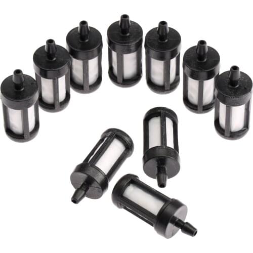 10Pcs Tool Parts Replacement Strimmer Trimmer Brush Cutter Fuel Filters Hose Pipe With Tank Filters For STIHL FS120 FS200 FS250