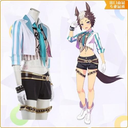 Mejiro Ryan Cosplay Sportswear for Anime Game Pretty Derby Racing uniform Costume customizable