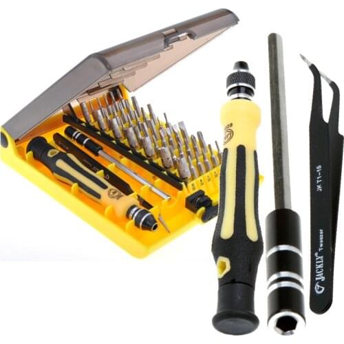 JK6089A 45 in 1 Screwdriver Set Torx Screwdriver Kit Repair Tool Precision Magnetic Screwdriver Set Mobile Phone Watch Glass
