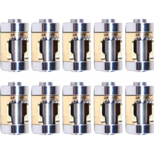 10pcs Cartridge/Rotor for Dental Low Speed Handpiece E Type Contra Angle Handpiece 1:1 Push Botton
